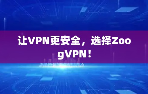 让VPN更安全，选择ZoogVPN！