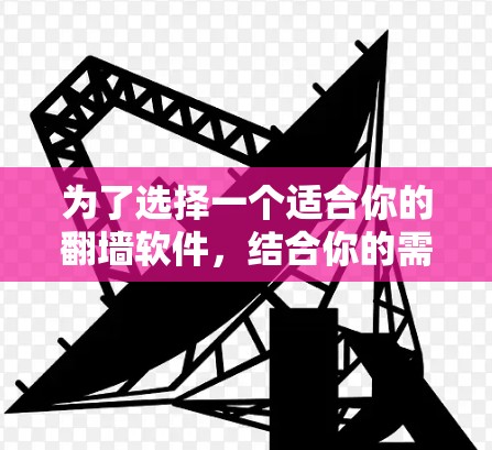 为了选择一个适合你的翻墙软件,结合你的需求进行分析,以下是详细的步骤建议 为了选择一个适合你的翻墙软件,结合你的需求进行分析,以下是详细的步骤建议