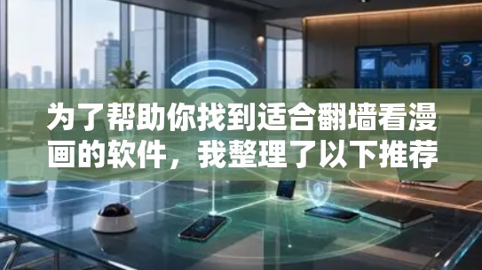 为了帮助你找到适合翻墙看漫画的软件,我整理了以下推荐,根据你的需求和预算进行选择 为了帮助你找到适合翻墙看漫画的软件,我整理了以下推荐,根据你的需求和预算进行选择