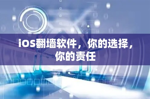 iOS翻墙软件，你的选择，你的责任